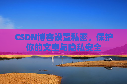 CSDN博客设置私密，保护你的文章与隐私安全